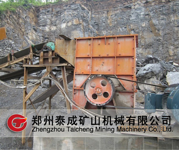 箱式破碎機客戶使用現場